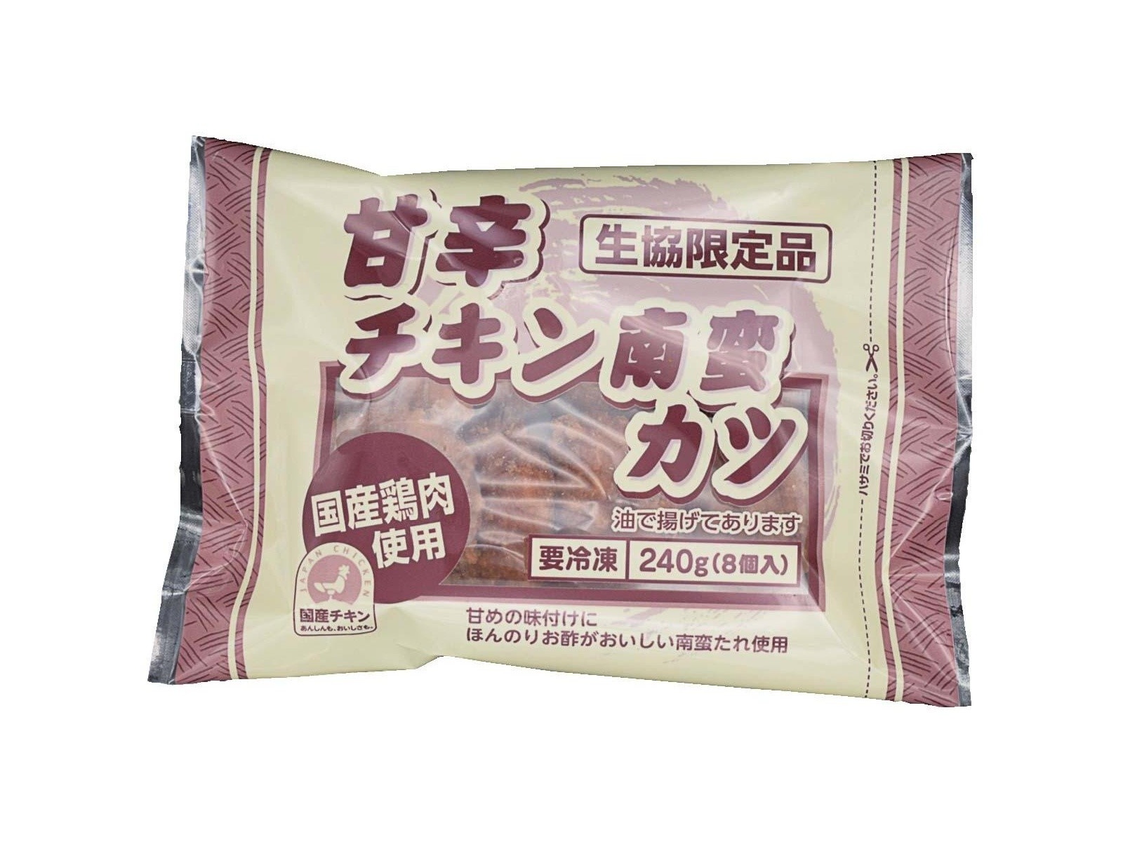 食研 甘辛チキン南蛮カツ 8コ入（240g）| コープこうべネット