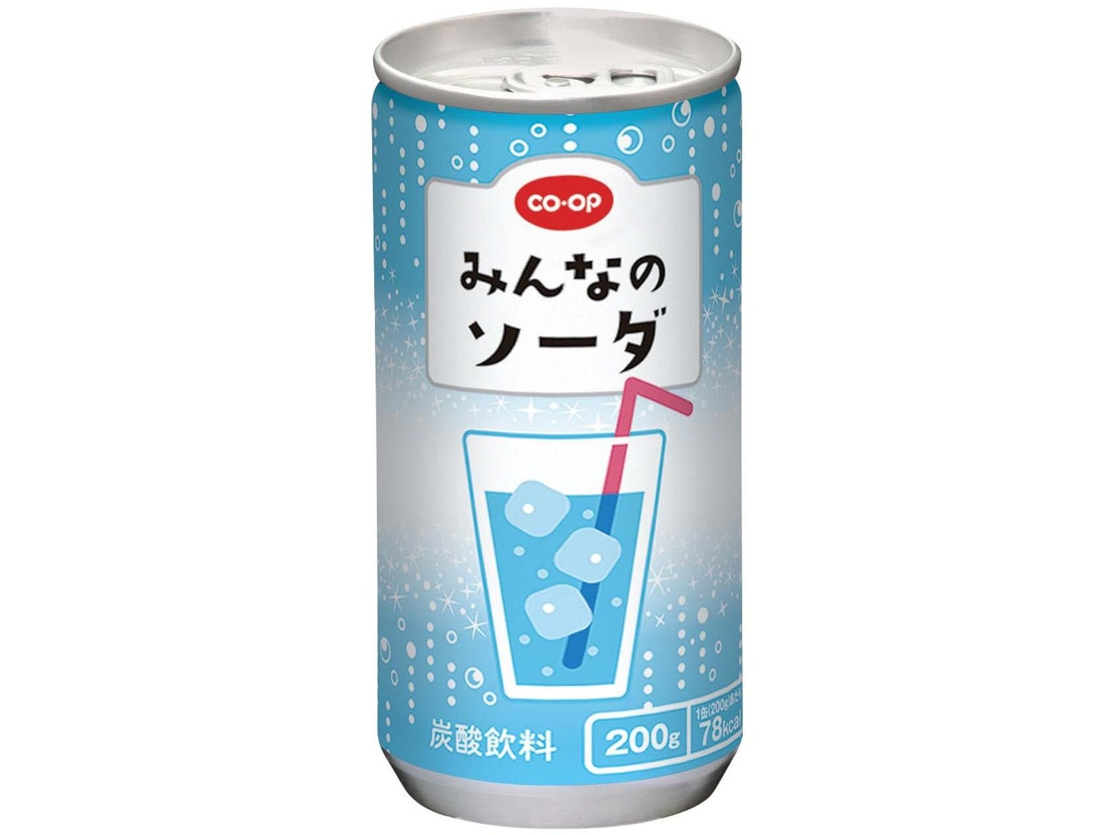 ★(kooo！)おまとめ購入2点！ CO・OP みんなのソーダ 1箱(200g×15缶入)| コープこうべネット