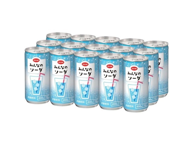 CO・OP みんなのソーダ 1箱(200g×15缶入) | コープこうべネット