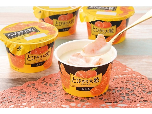 北海道乳業 とびきり大粒ヨーグルト みかん 120g×4コ入| コープこうべ