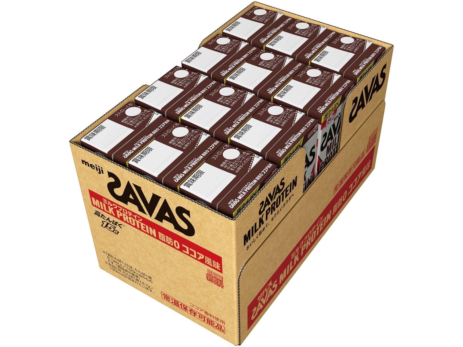 明治 ザバスミルクプロテイン脂肪0 ココア風味 200ml×12本組