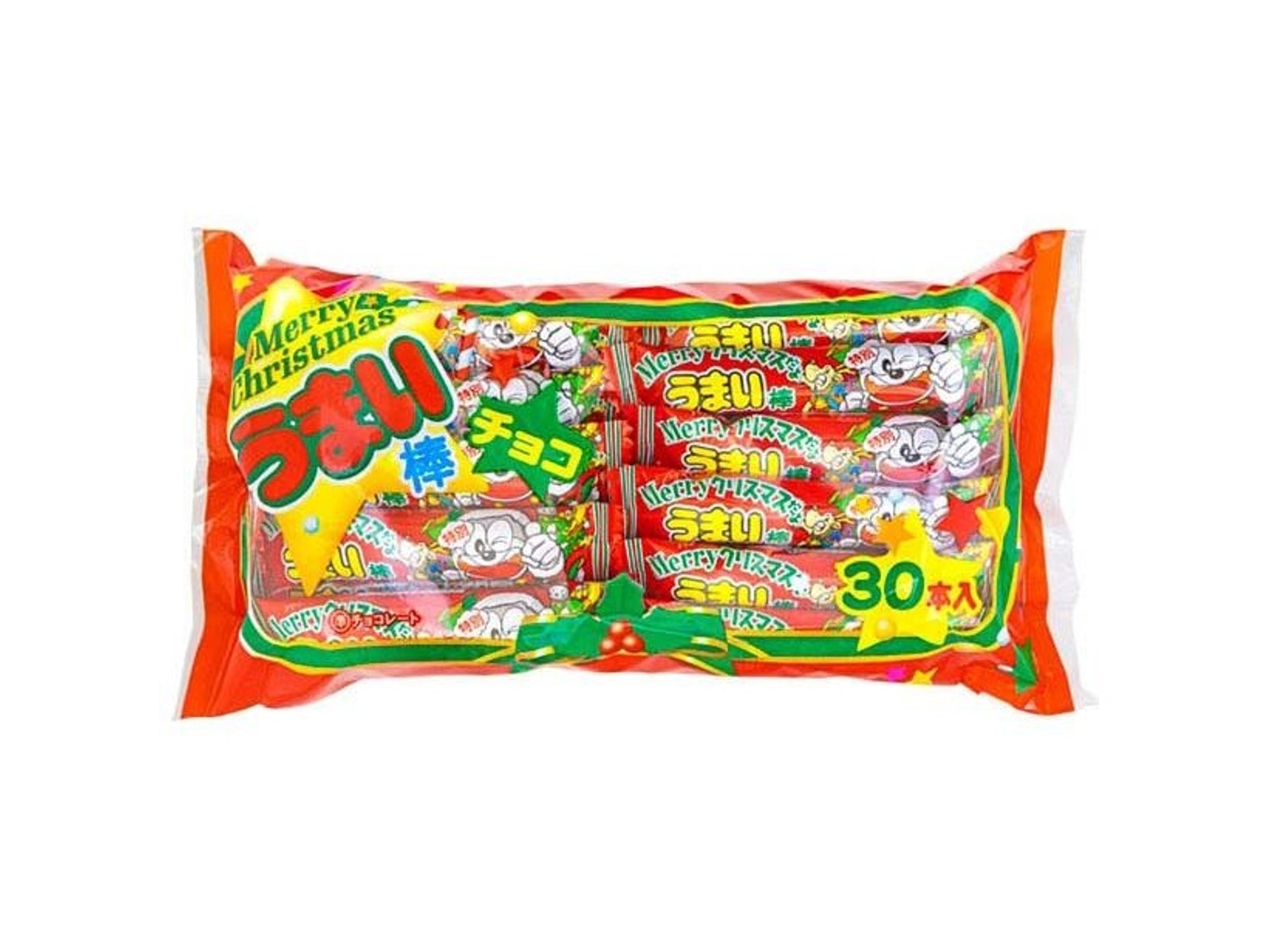 やおきん クリスマスうまい棒チョコレート 30本入 | コープこうべネット