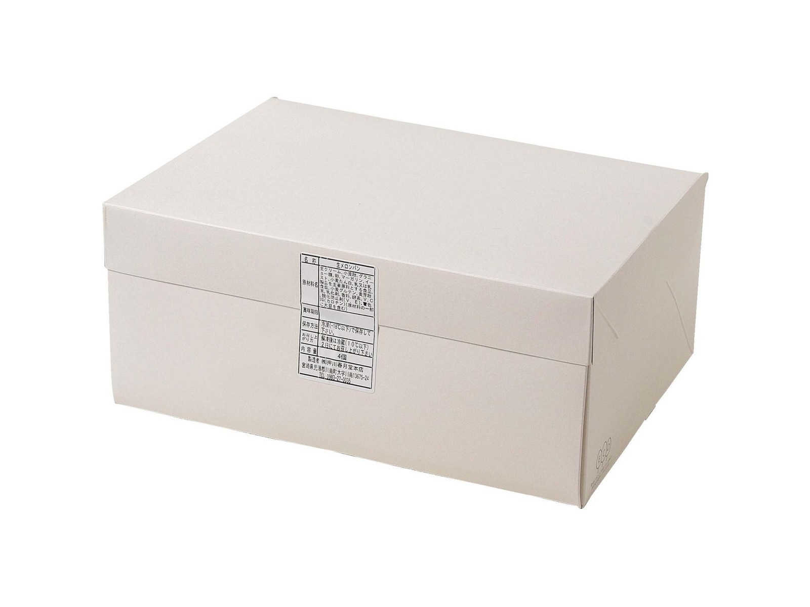 パティスリー オシカワ 生メロンパン 1箱（4コ入）| コープこうべネット