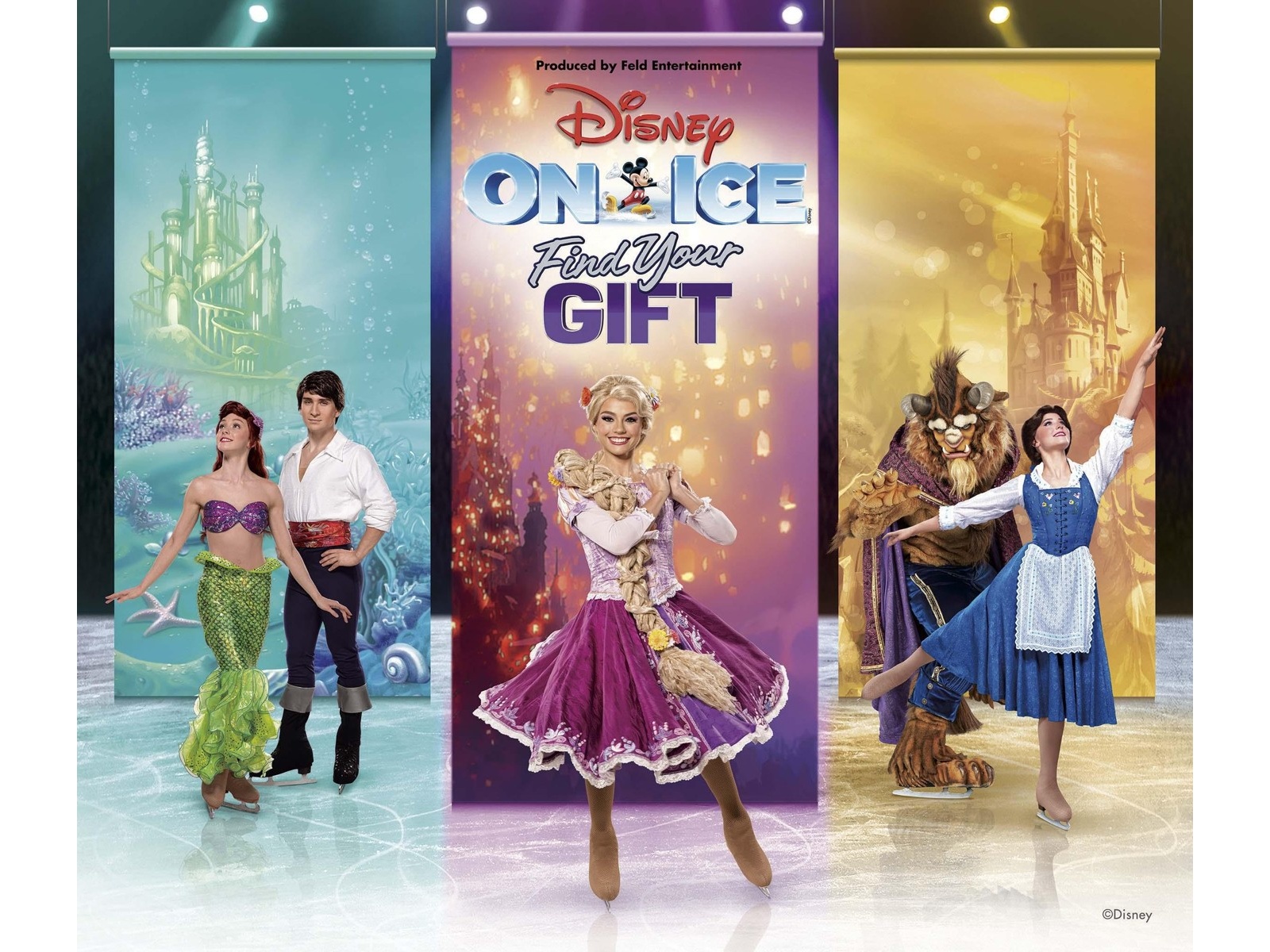 ディズニーオンアイス福岡8/24(土)プレミアム席3枚 ①