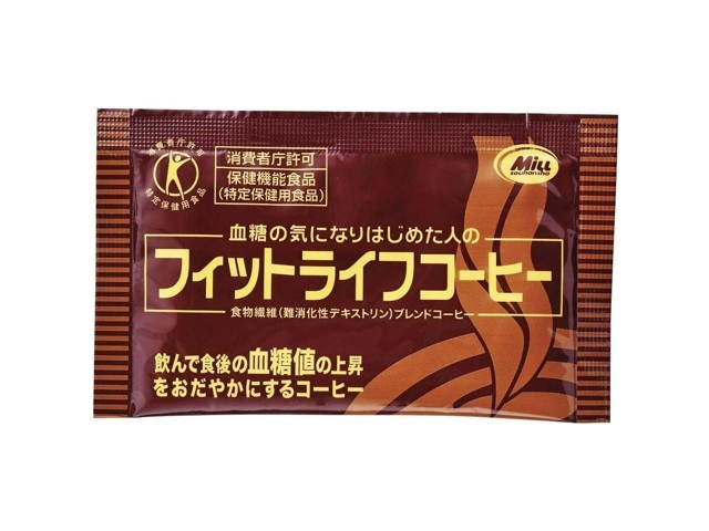 ミル総本社 フィットライフコーヒー 1箱（8.5g×30包入）×2コ組