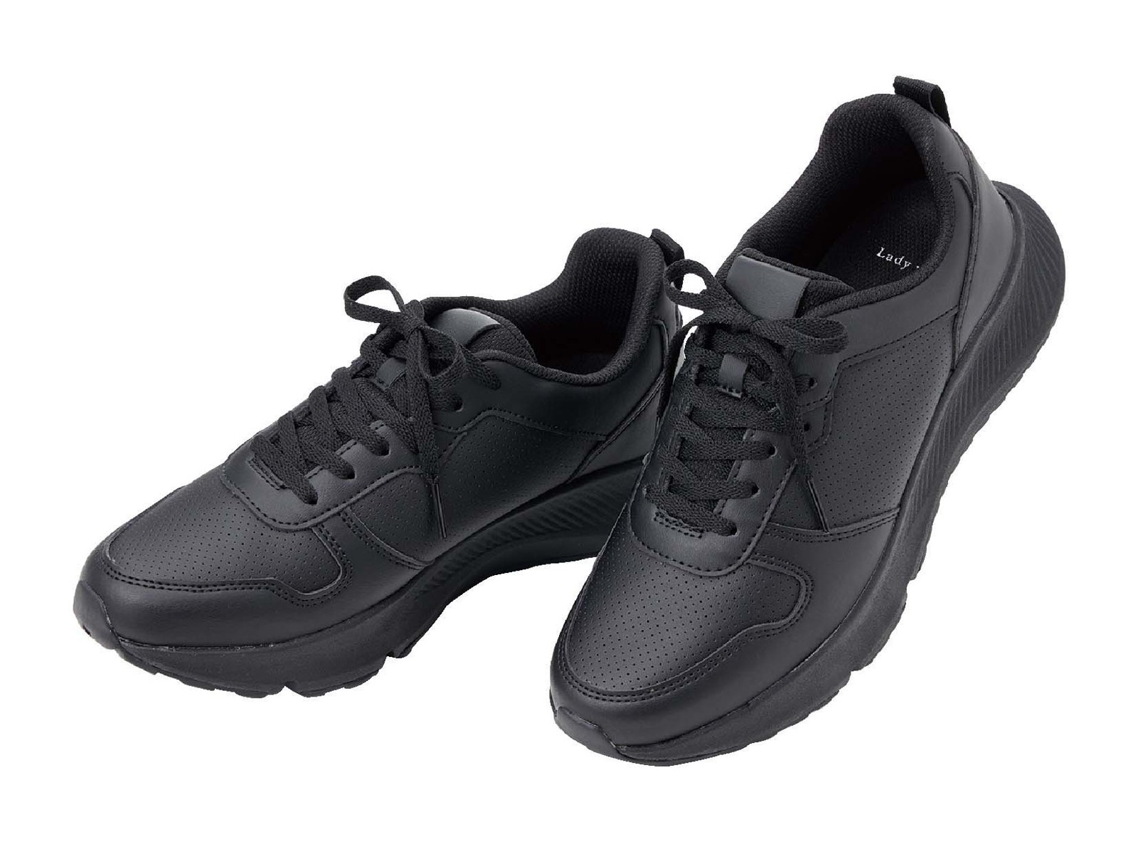 【入手困難品】Group Kick JAN11 & APR11 アシックス商事 Ladyworkerビューティケアシューズ 1足 ブラック