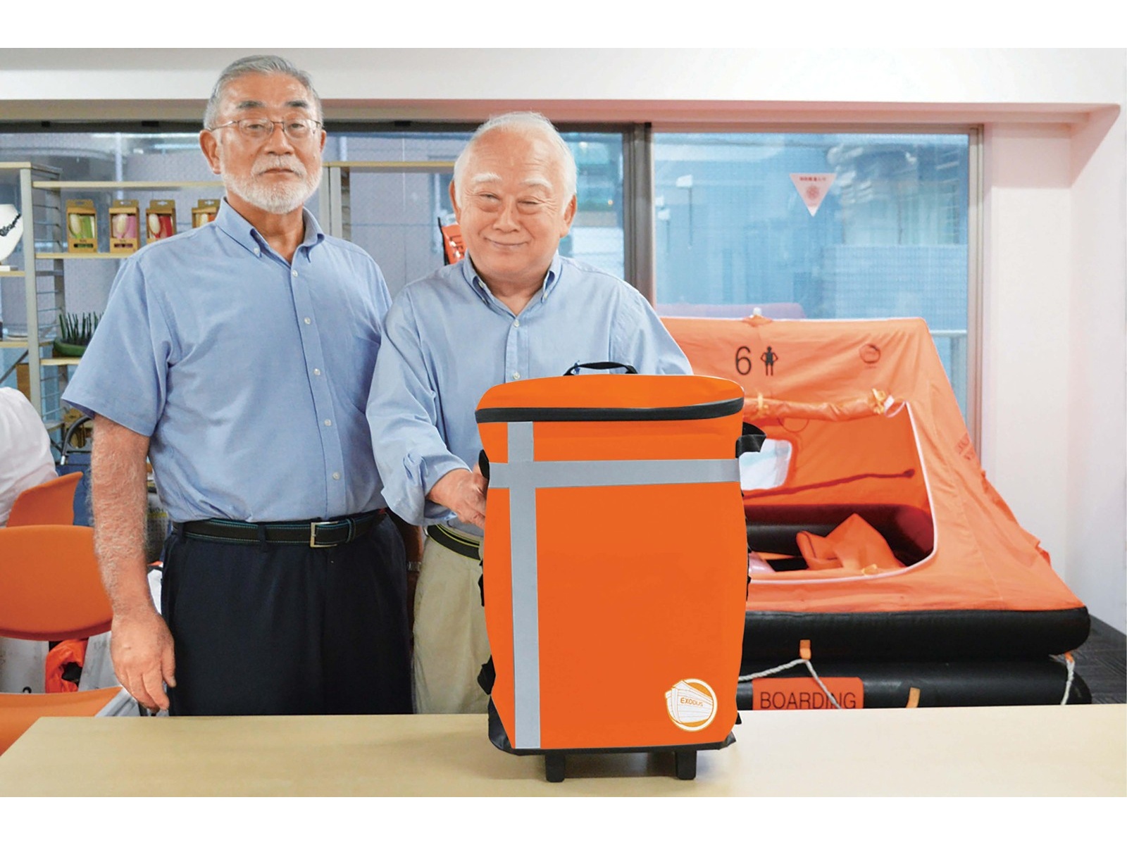 防災バッグTANAKAブラザーズモデル ベーシック 1セット オレンジ