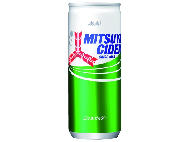 アサヒ飲料 三ツ矢サイダー ボトル缶 300ml 1箱（24缶入