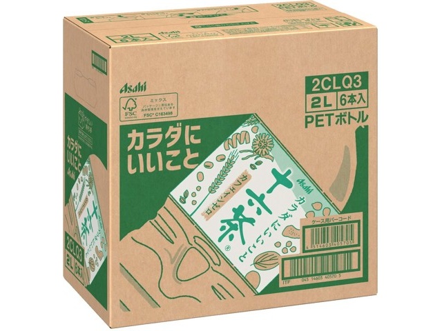 エーコープ新茶(棒茶) 匠　　167g×6本入　2パック（合計2kg） アサヒ 十六茶 1箱(2L×6本入)| コープこうべネット