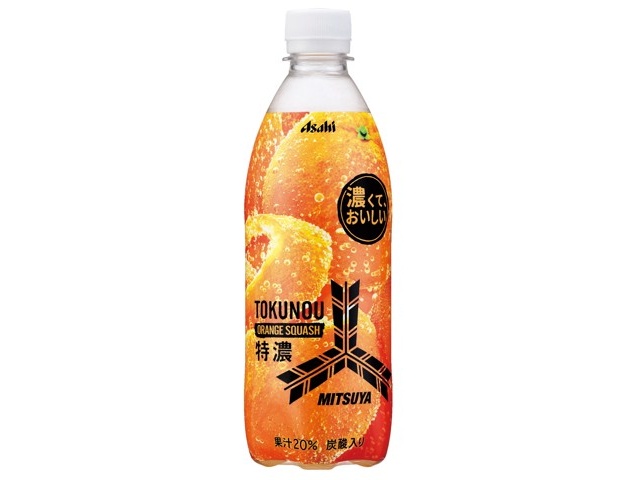 アサヒ 三ツ矢特濃オレンジスカッシュ 500ml| コープこうべネット