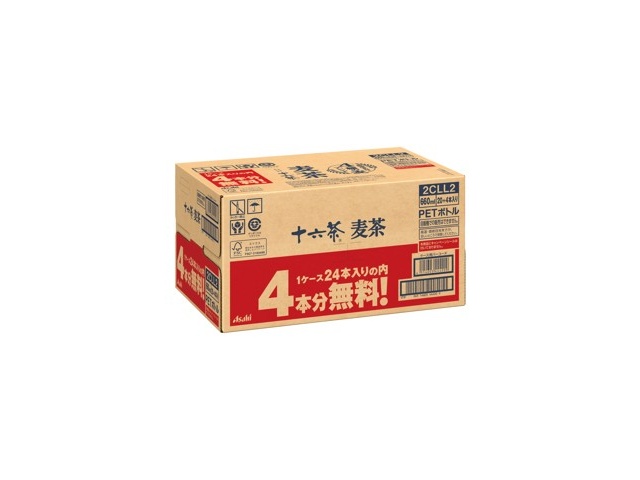麦茶 アサヒ 十六茶麦茶 1箱（660ml×20＋4本入）| コープこうべネット