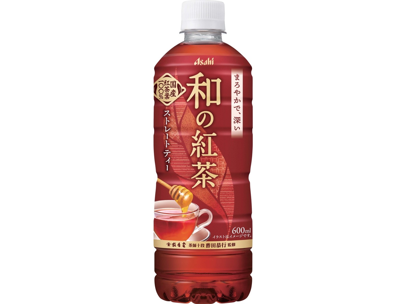 紅茶  アサヒ 和の紅茶ストレートティー～国産はちみつ仕立て～ 600ml