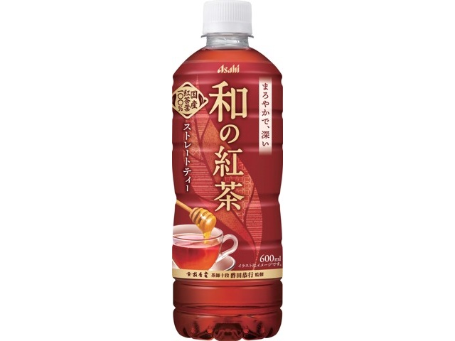 アサヒ 和の紅茶ストレートティー～国産はちみつ仕立て～ 600ml