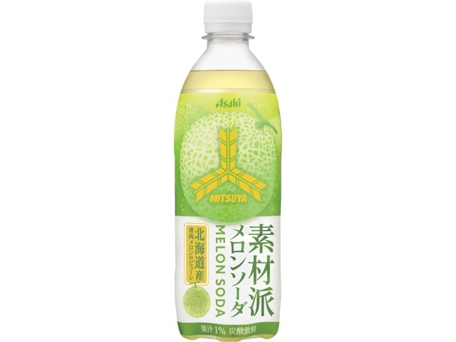 アサヒ 三ツ矢素材派メロンソーダ 500ml| コープこうべネット
