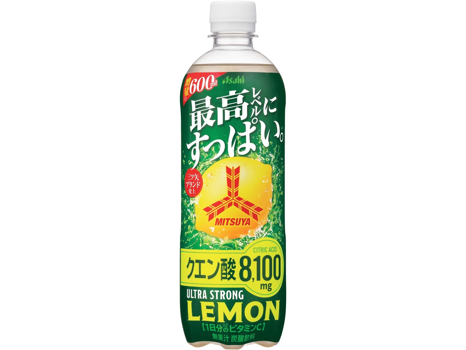 アサヒ 三ツ矢ストロングレモン 600ml| コープこうべネット