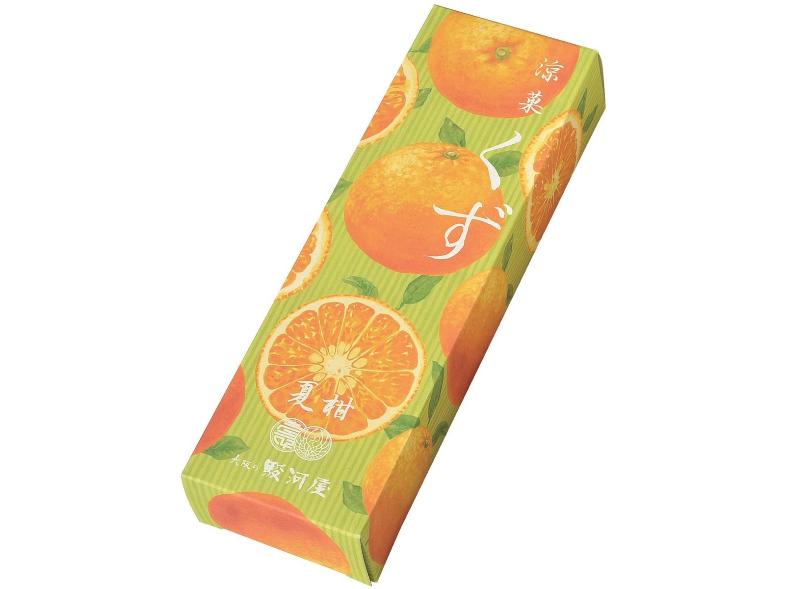 大阪の駿河屋 涼菓くず 夏柑 1箱（370g）| コープこうべネット
