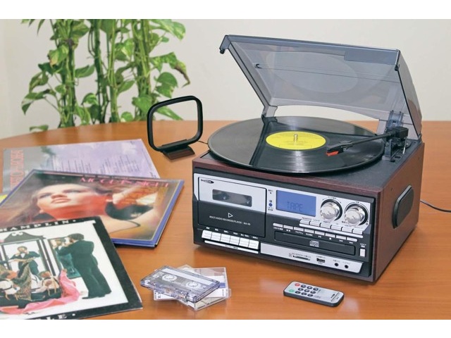 【ほぼ新品】マルチオーディオプレーヤーレコーダー　Bearmax MA-90 Bearmax 多機能レコードプレーヤー - 株式会社クマザキエイム