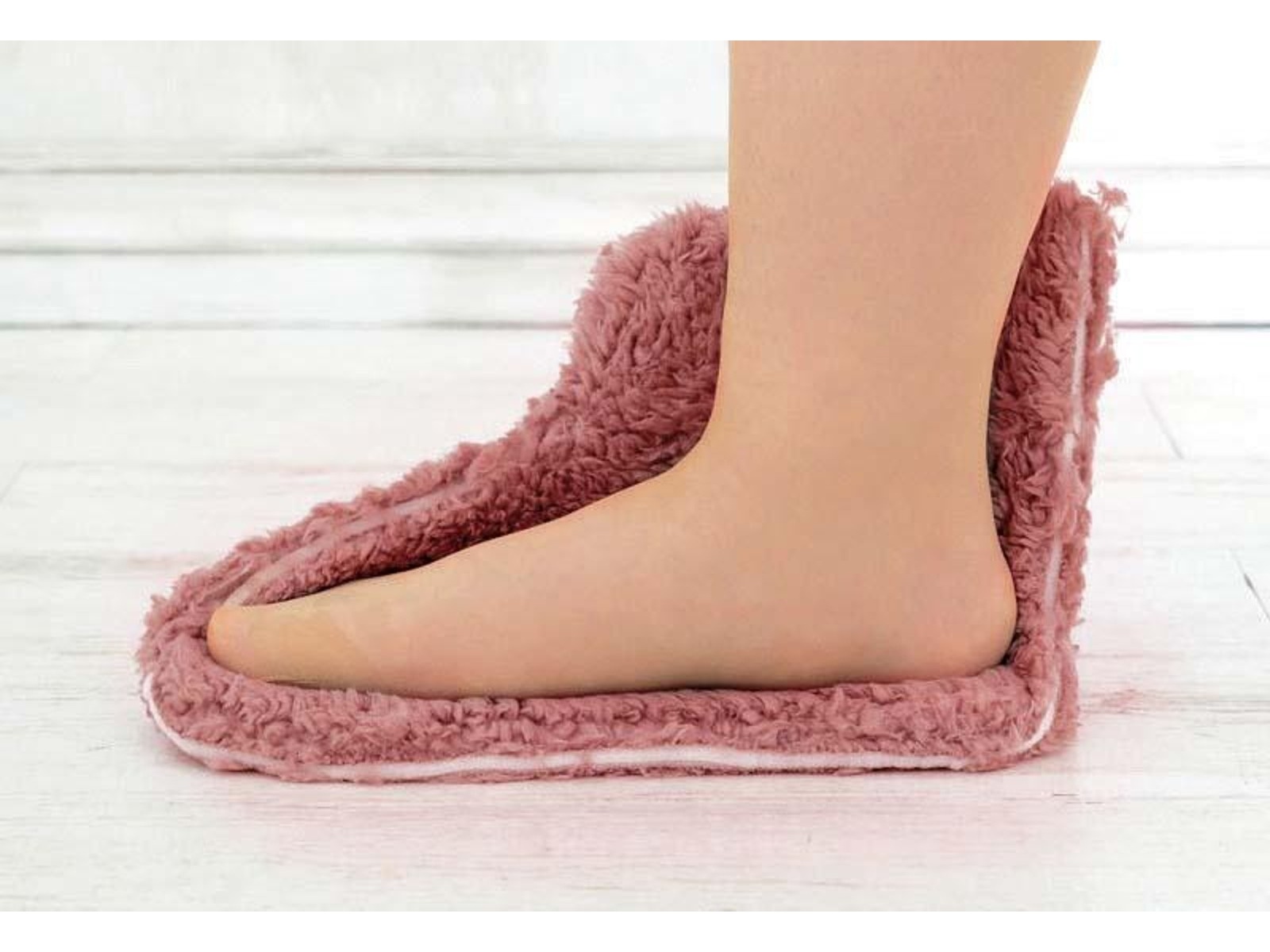 洗えるぽかぽかブーツスリッパ 1足 ピンク 適応サイズ：22～25cm