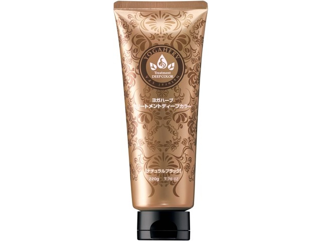 【未開封】ヨガハーブ　トリートメントディープカラー 　ナチュラルブラック ヨガハーブ トリートメントディープカラー 220g ナチュラル