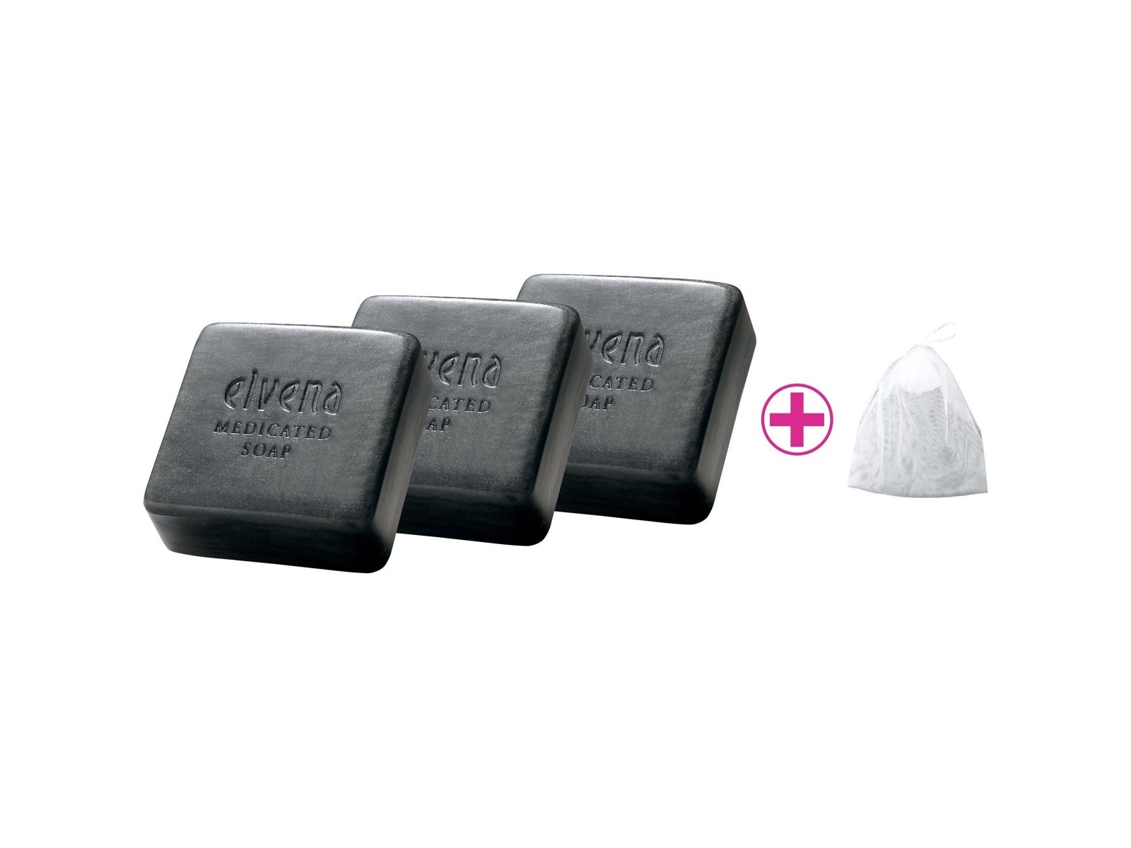 エルベナ 薬用エルベナソープ 120g(標準重量)×3コ組＋泡立てネット付 