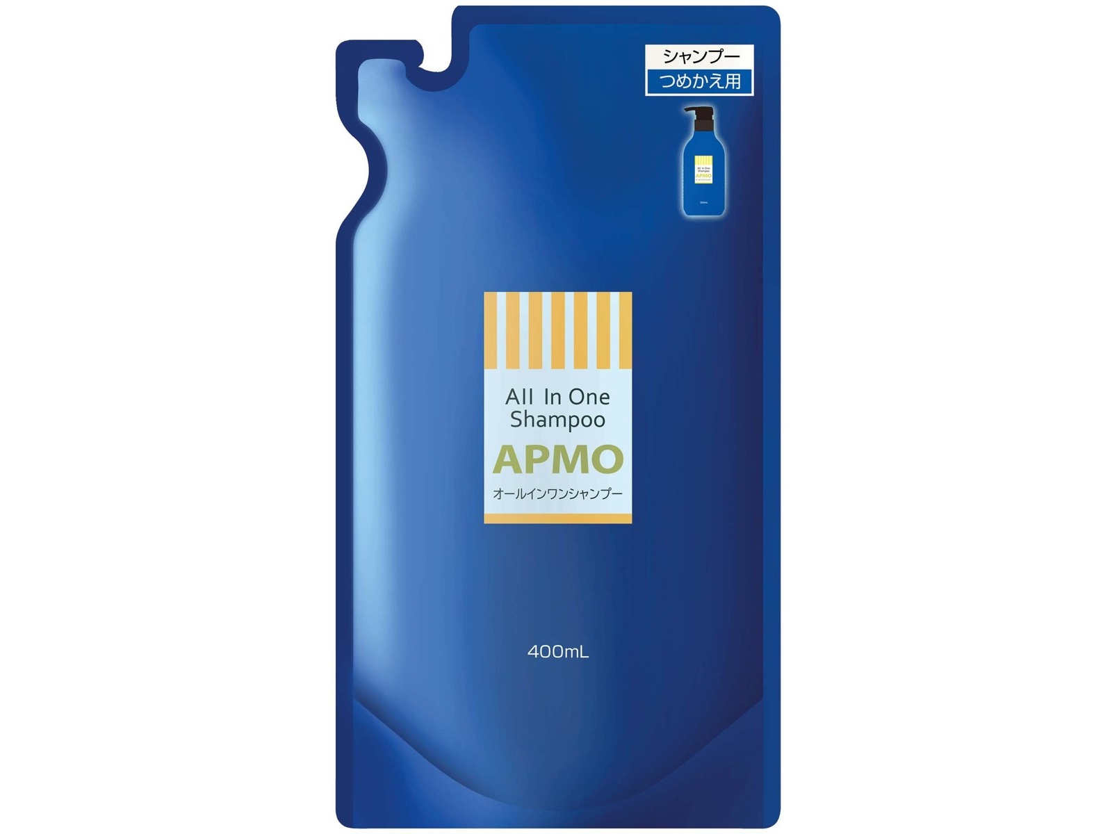 アプモ オールインワンシャンプー つめかえ用 400ml| コープこうべネット
