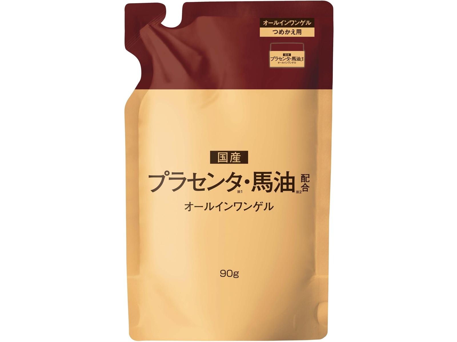 プラセンタ・馬油配合オールインワンゲル つめかえ用 90g | コープ