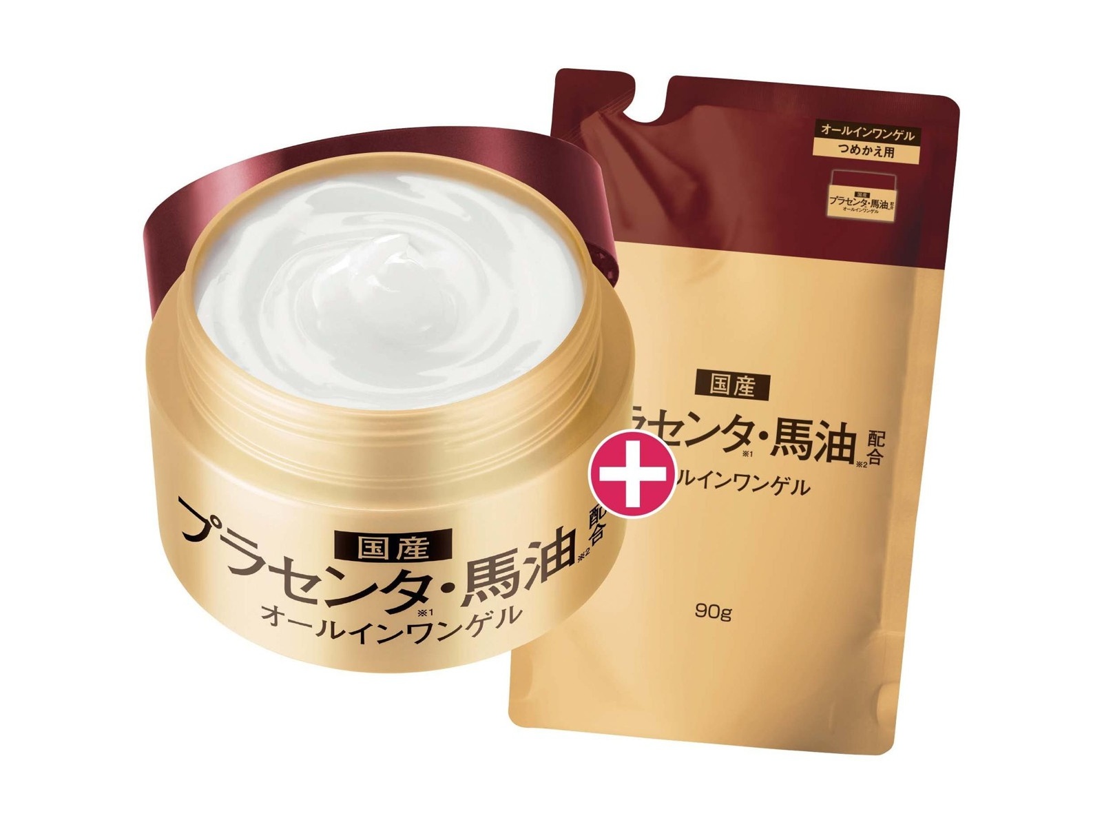 プラセンタ・馬油配合オールインワンゲル 特別セット 1セット | コープ