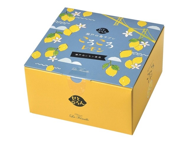 ラ・ファミーユ 瀬戸の島サブレころころレモンクッキー 1箱（18コ入