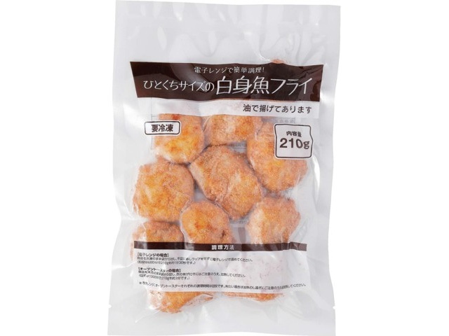 ワールドフーズ ひとくちサイズの白身魚フライ 210g| コープこうべネット