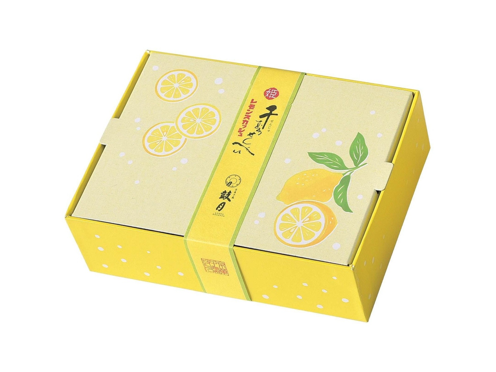 鼓月 姫千寿せんべい レモンスカッシュ 1箱（12枚入）| コープ