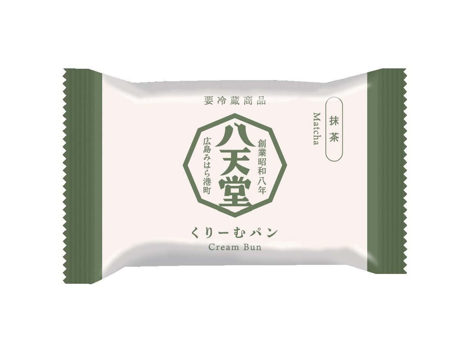 八天堂 くりーむパン抹茶 1コ| コープこうべネット