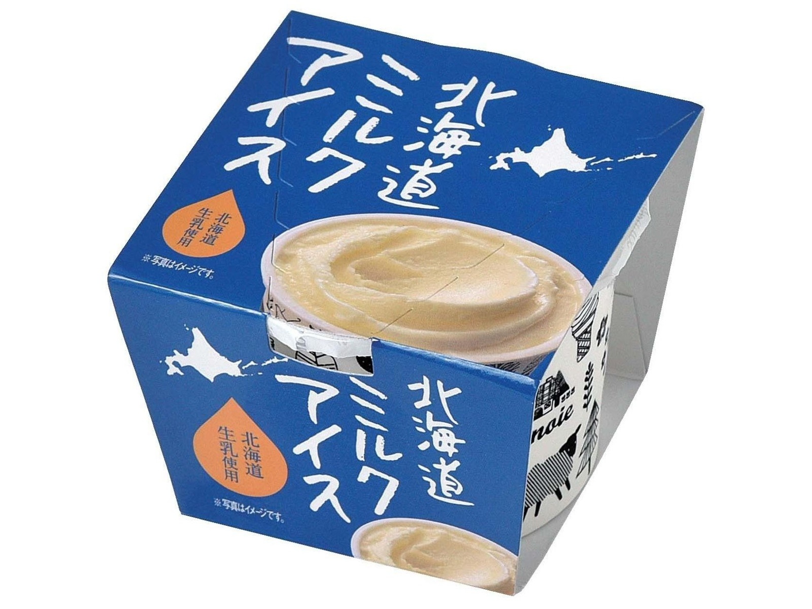 長沼あいす 北海道ミルクアイス 1コ（90ml）| コープこうべネット