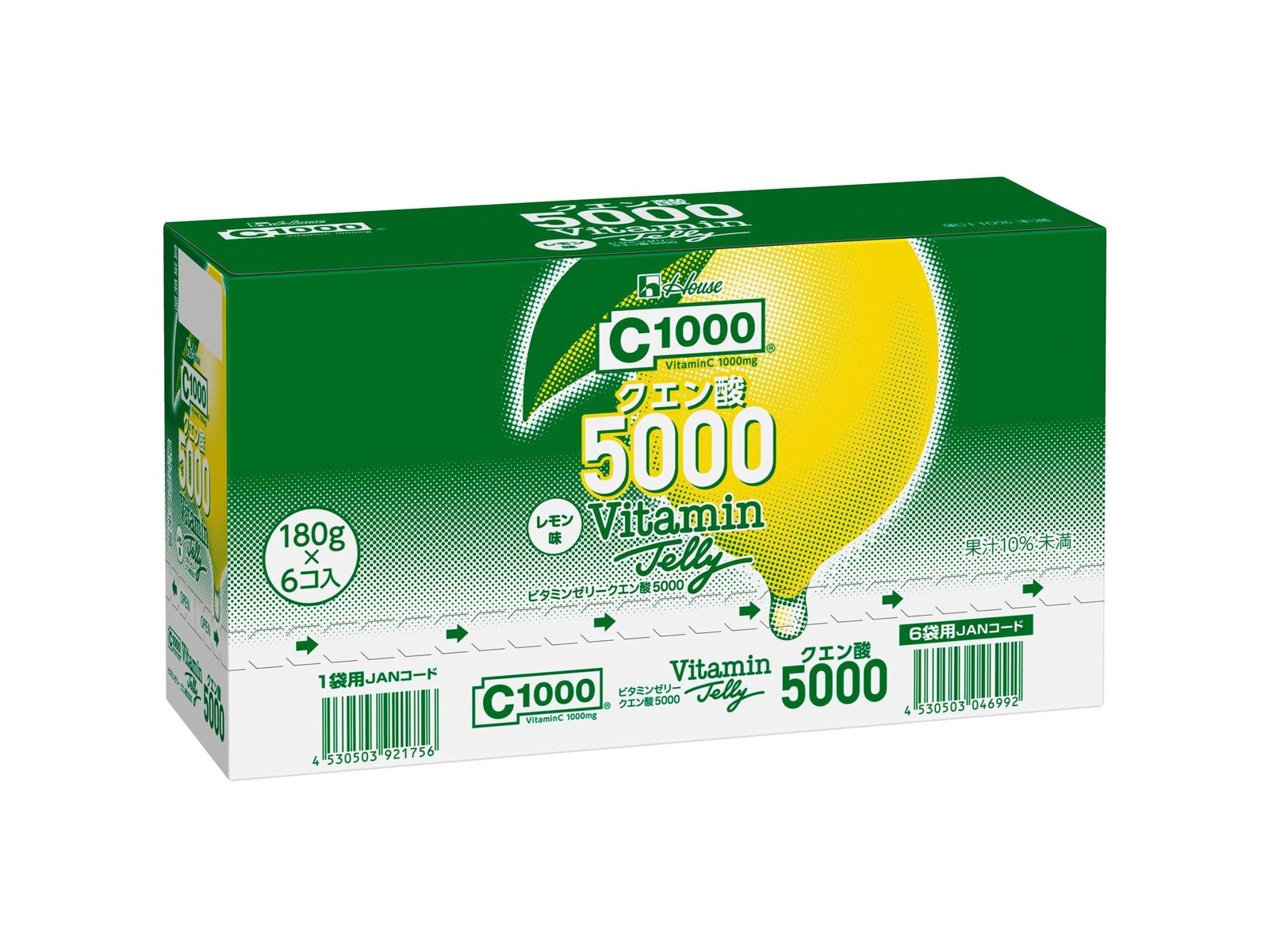 ハウスウェルネスフーズ C1000ビタミンレモンゼリークエン