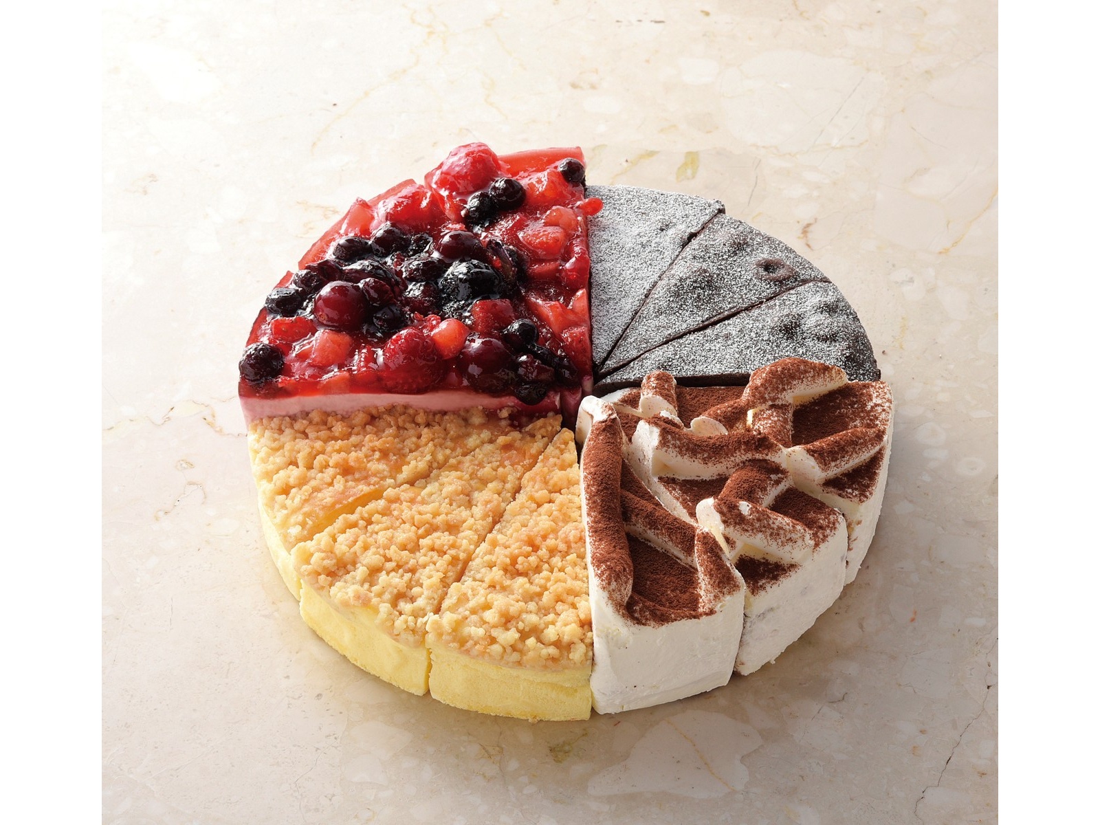 五洋食品 4種のバラエティケーキセット 1箱（4種×3コ入