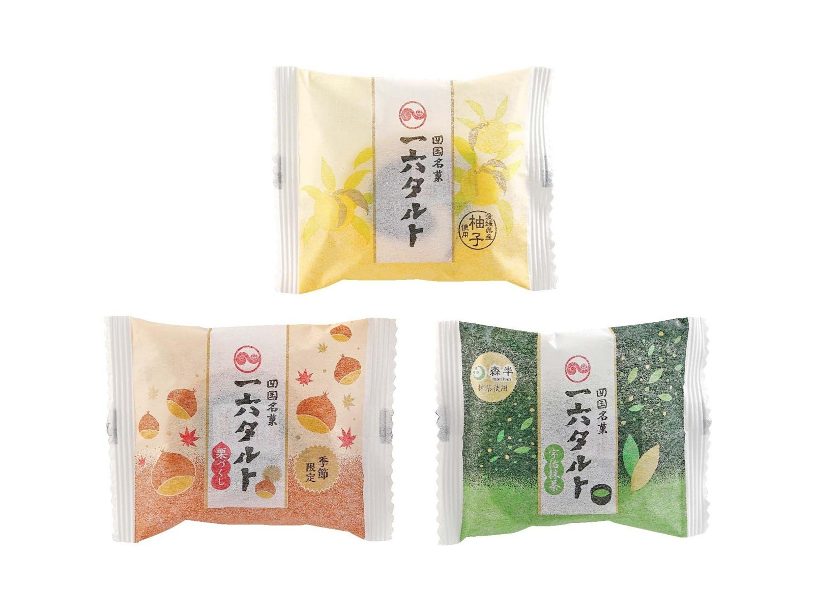 一六 ひと切れ一六タルトアソート 1箱（3コ入）| コープこうべネット
