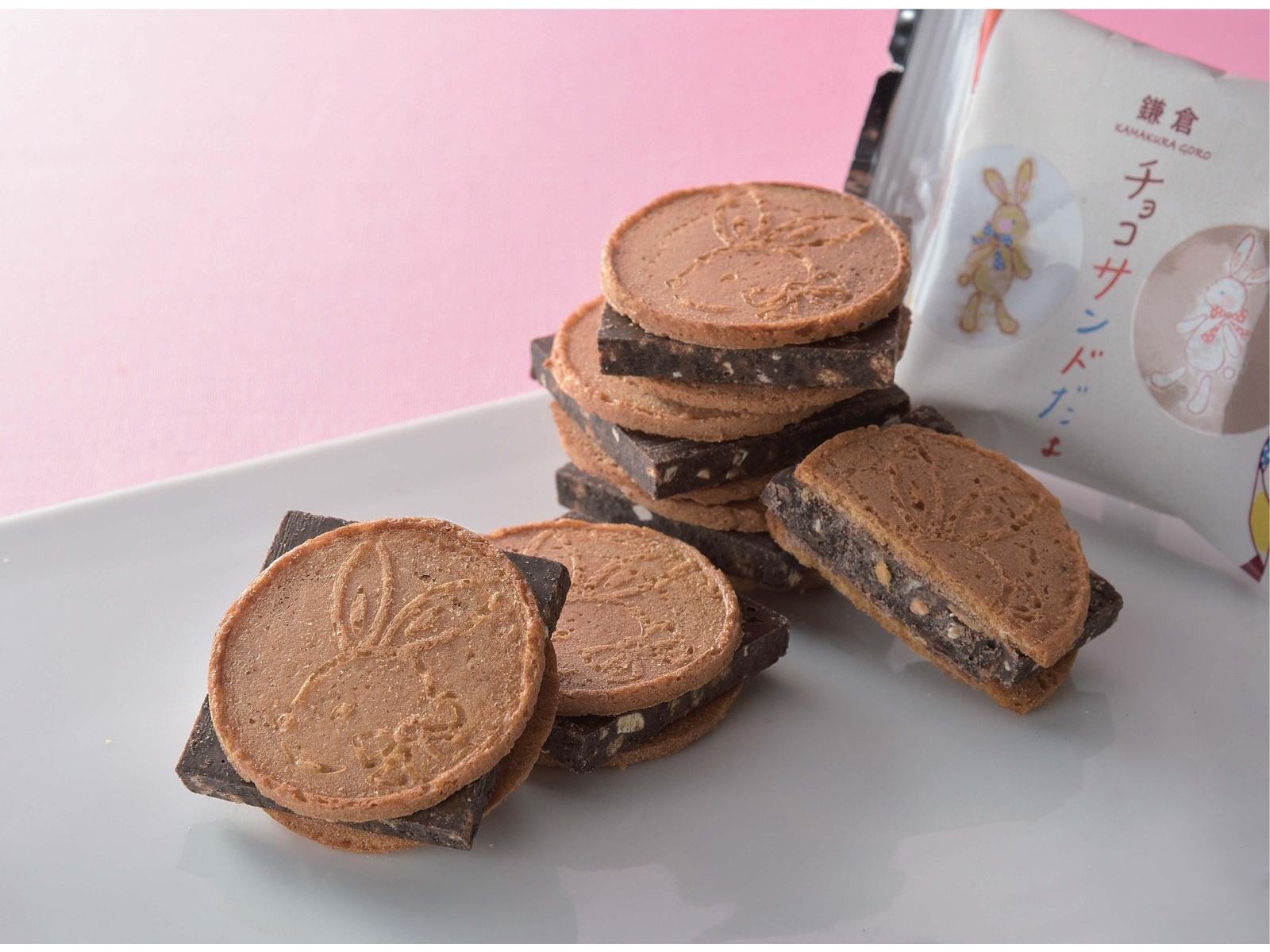 鎌倉五郎本店 鎌倉チョコサンドだょ 1箱（10コ入）| コープこうべネット