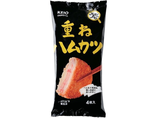 ケーオー産業 重ねハムカツ 4枚入(300g) | コープこうべネット
