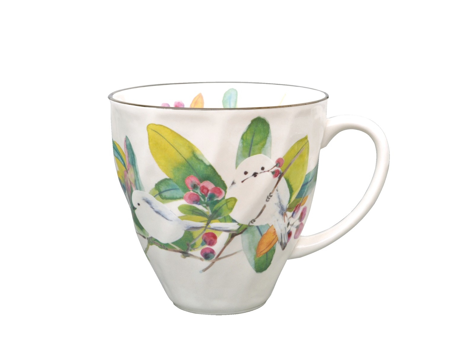百千鳥 マグカップ（シマエナガ） 1コ| コープこうべネット