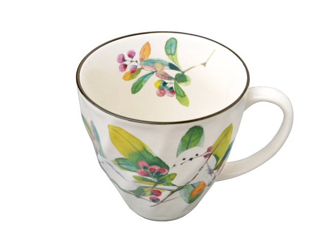 史上最も激安 百千鳥 コープこうべネット 1コ| マグカップ（シマエナガ） チャーム