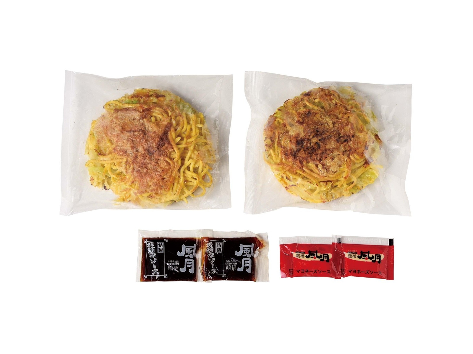 アミナカフーズ 鶴橋風月 モダン焼き 2枚入（550g）| コープこうべネット