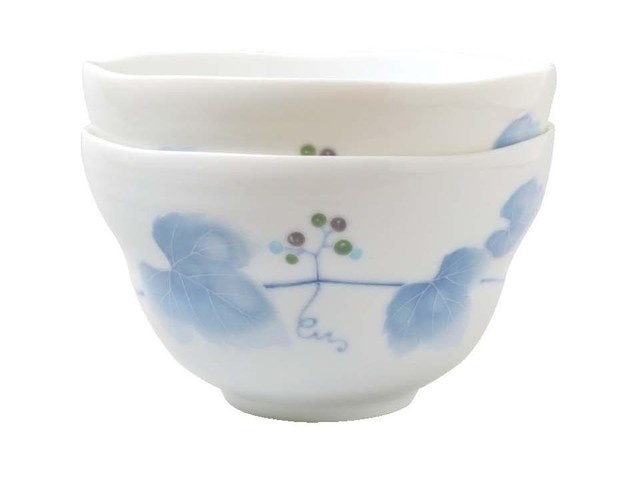 香蘭社 野ぶどう ペアどんぶり 2コ組| コープこうべネット