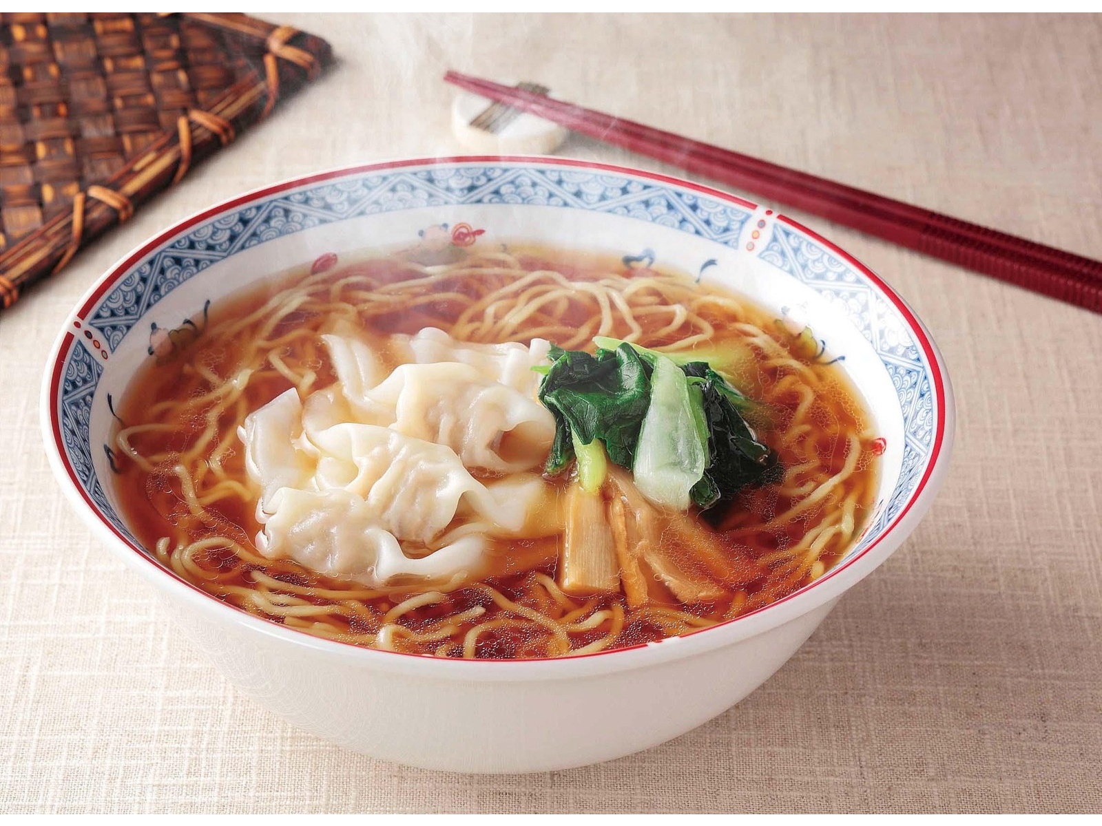 日清食品冷凍 業務用ワンタンメン 4食入（1,016g）| コープこうべネット