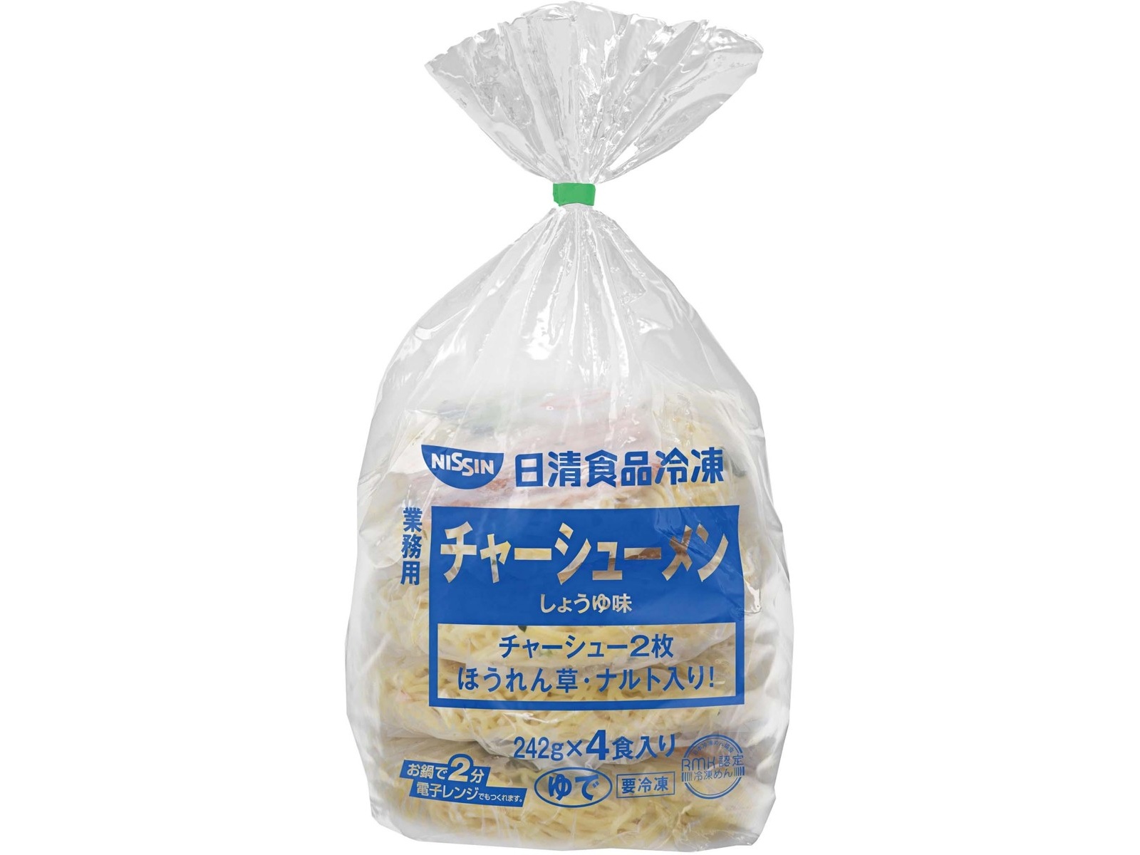 チャーシューメン品 日清食品冷凍 業務用チャーシューメン 4食入(968g)| コープこうべネット
