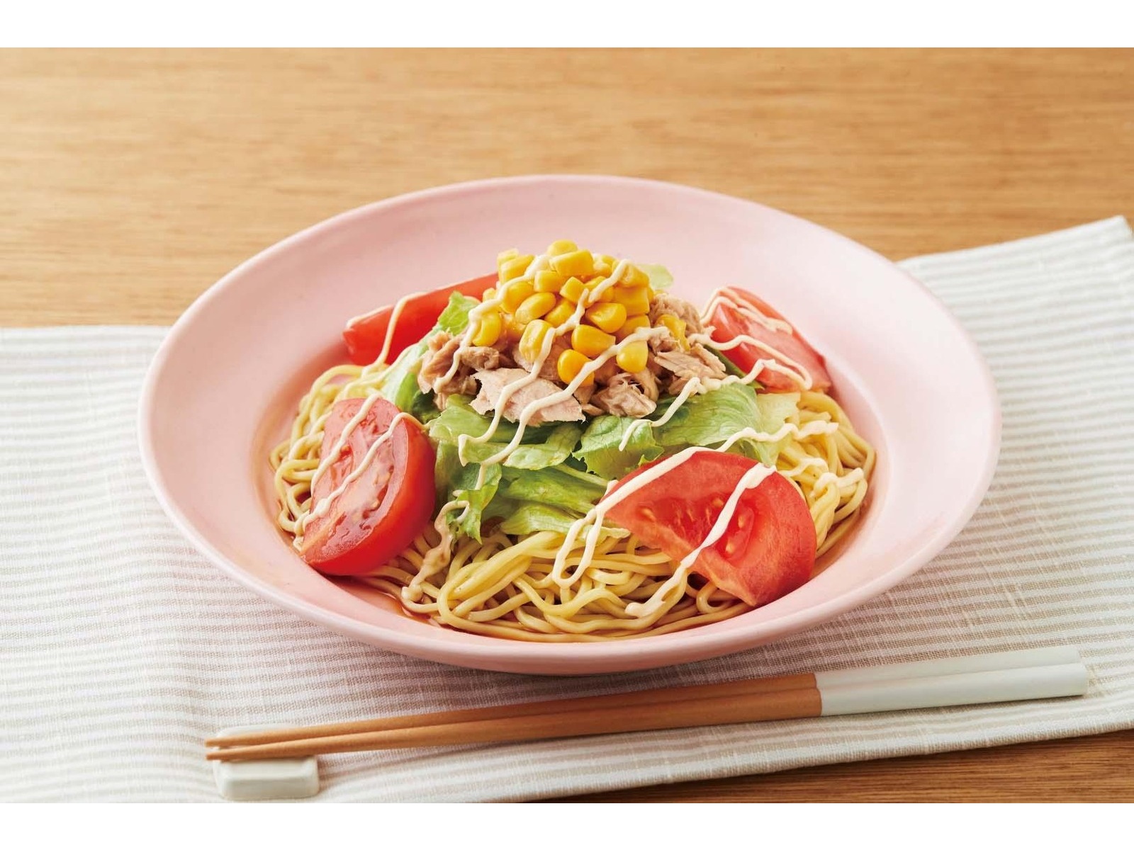 日清食品チルド そのまんま麺 冷し中華 醤油だれ 2人前| コープこうべ