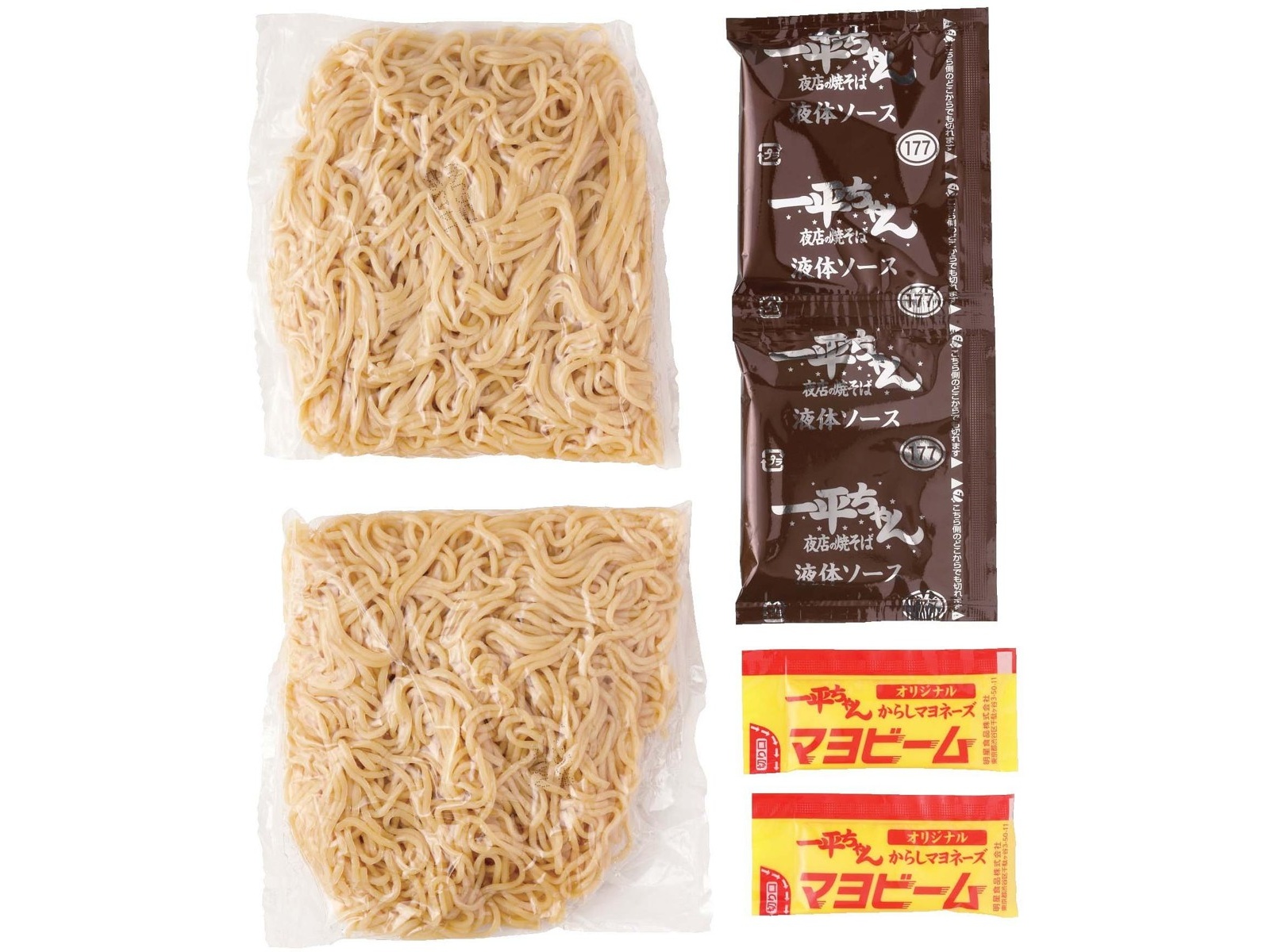 日清食品チルド チルド明星一平ちゃん夜店の焼そば 2人前| コープ