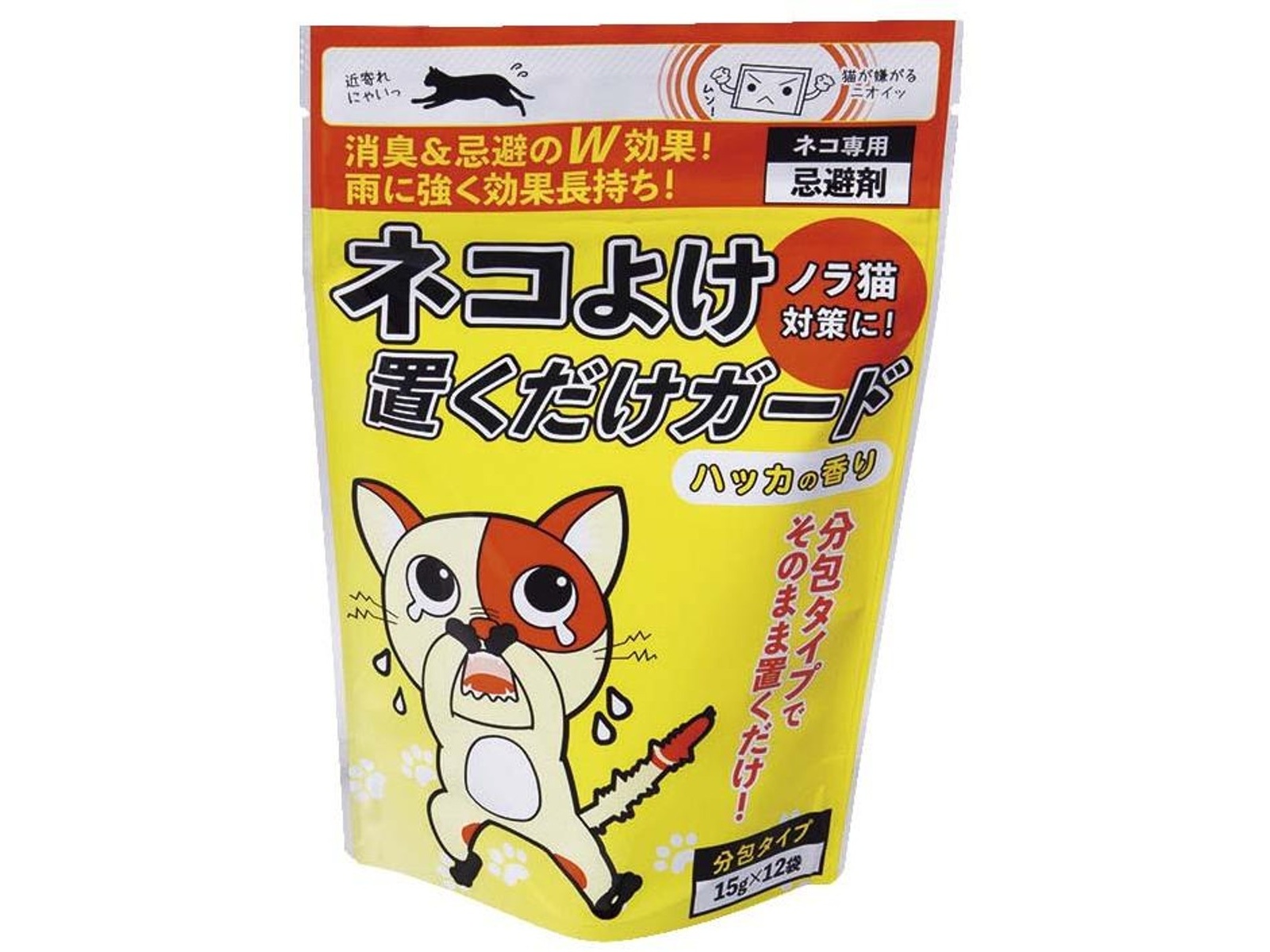 猫よけ　四個セット ネコよけ置くだけガード 15g×12袋 | コープこうべネット