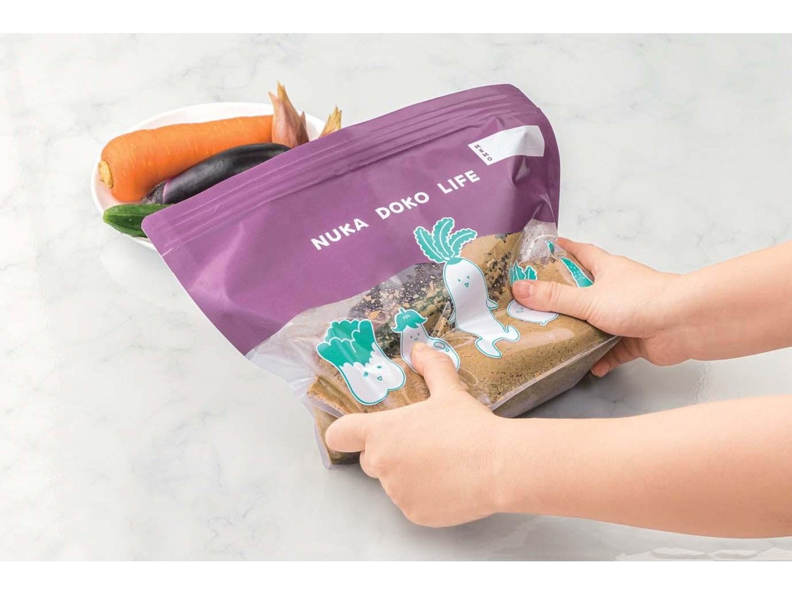 ぬか漬けができる保存袋 2枚入| コープこうべネット