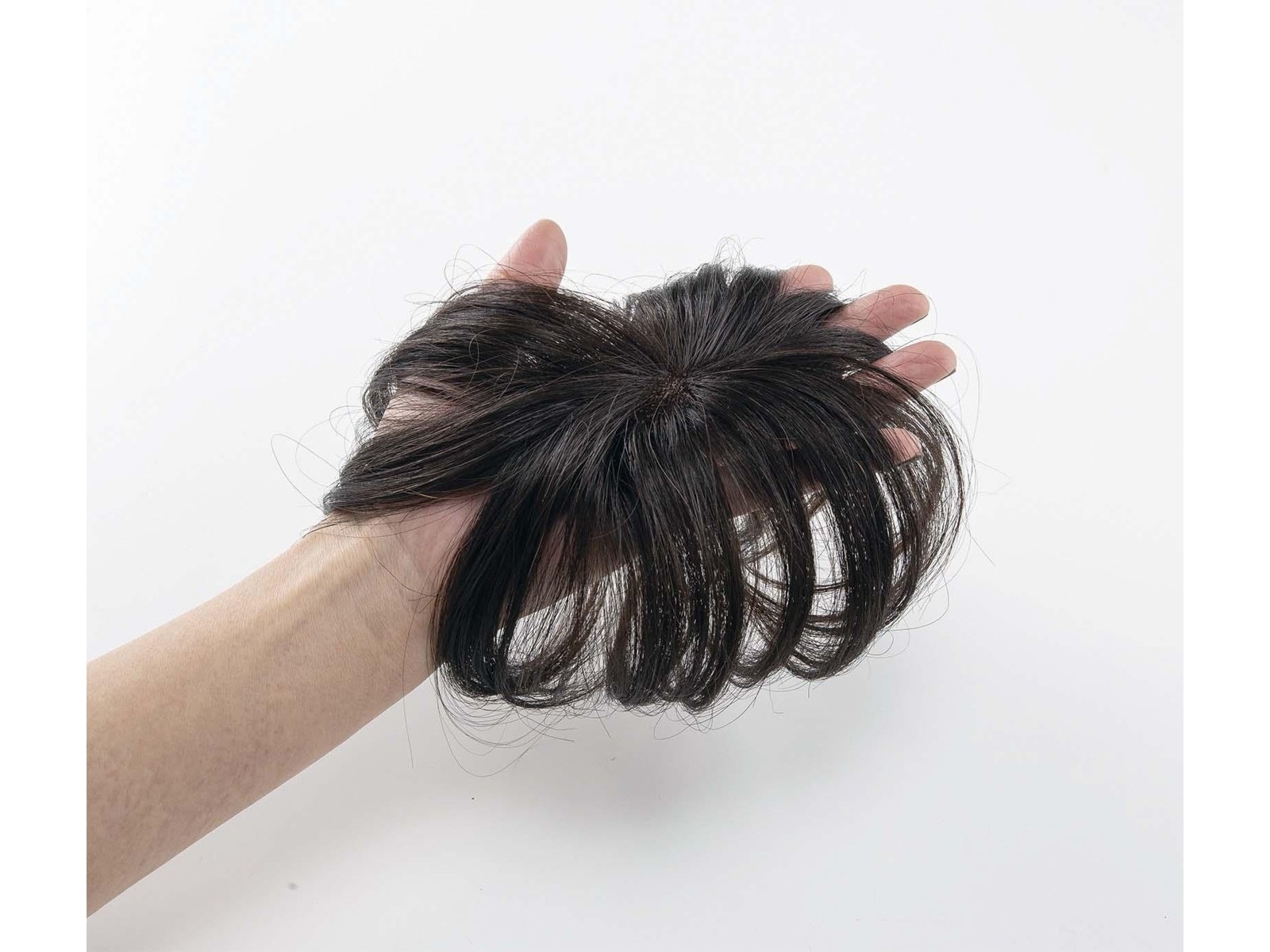 ナチュラルチェンジ＞ふんわりヘアピース 1コ ダークブラウン | コープ
