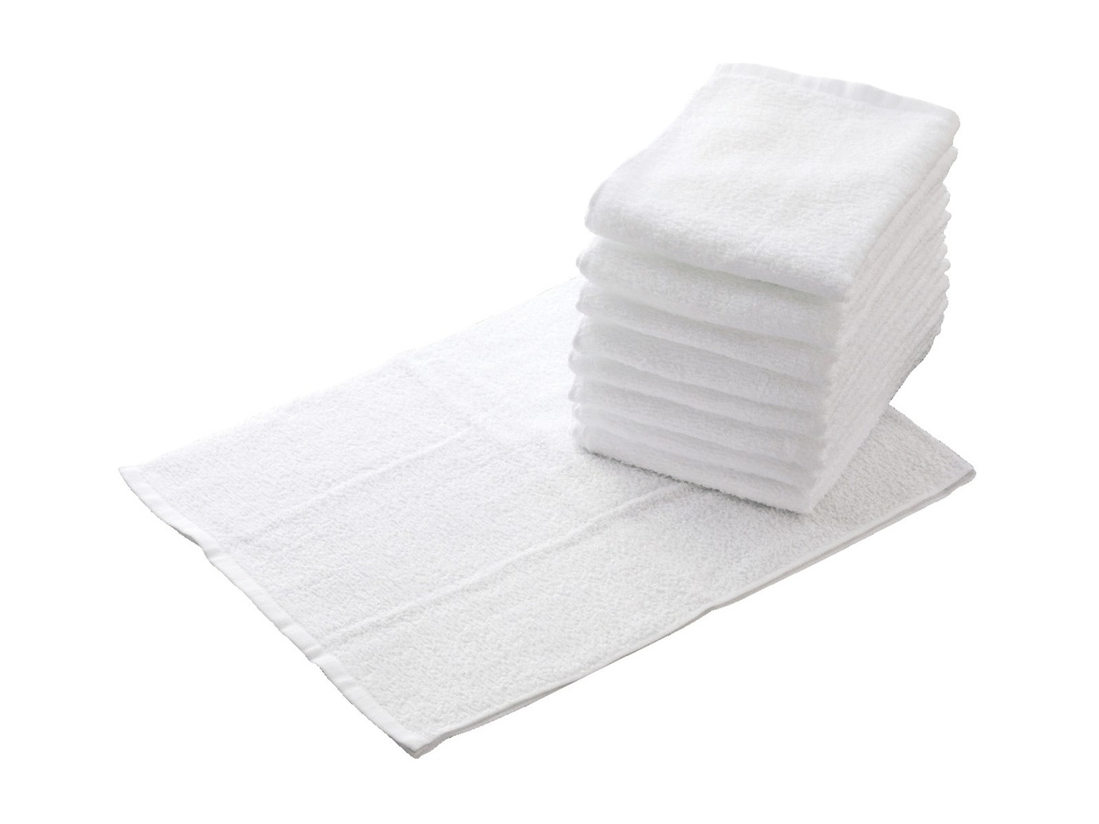 日本製昔ながらの白いフェイスタオル 3枚組×3コ組 ホワイト 約34×85cm