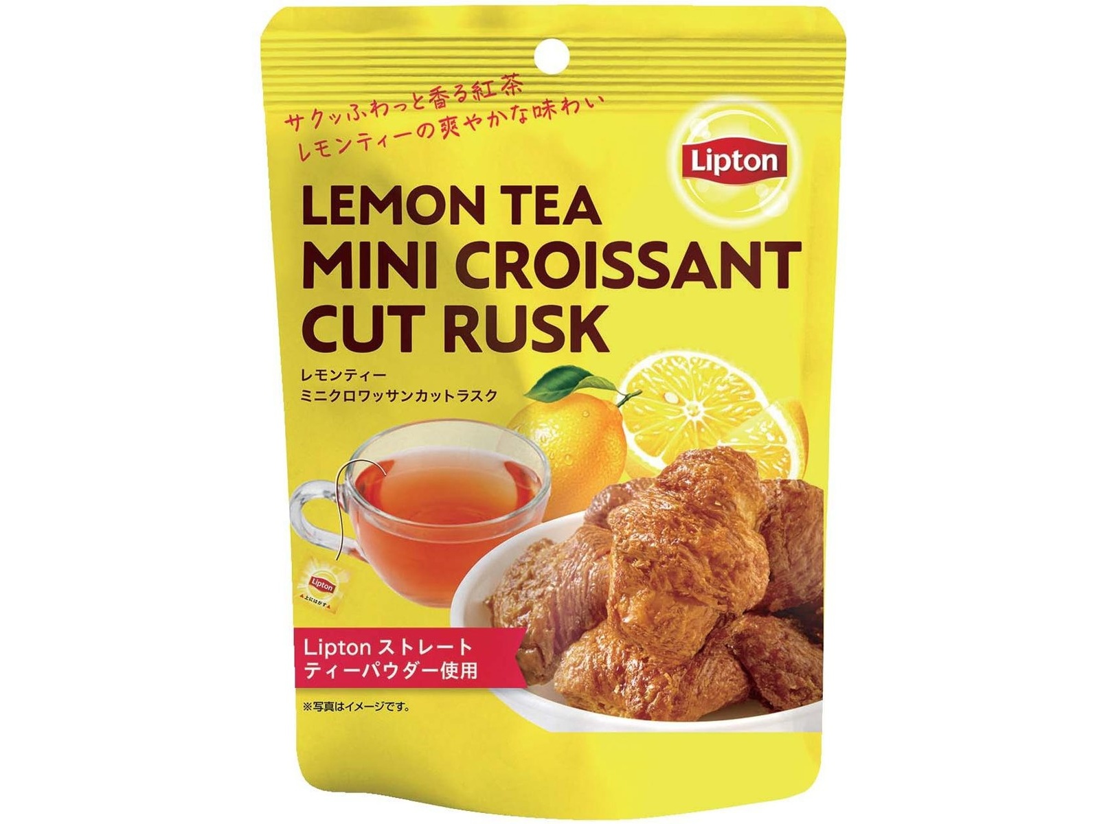 ドウシシャ Liptonレモンティーミニクロワッサンカットラスク